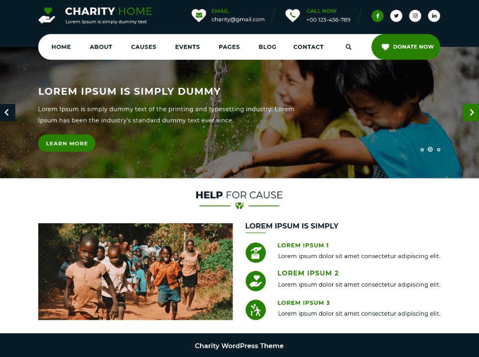 Build a Nonprofit Website on WordPress