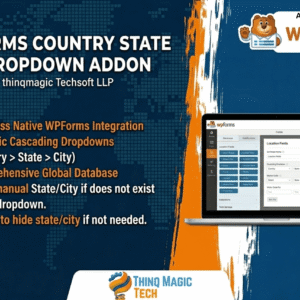 WPForms Country State City Dropdown